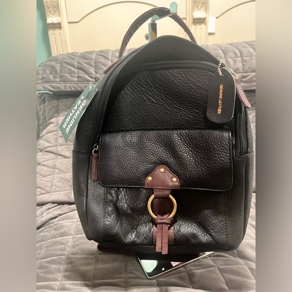 NWT Great American Leather works backpack. main image 6